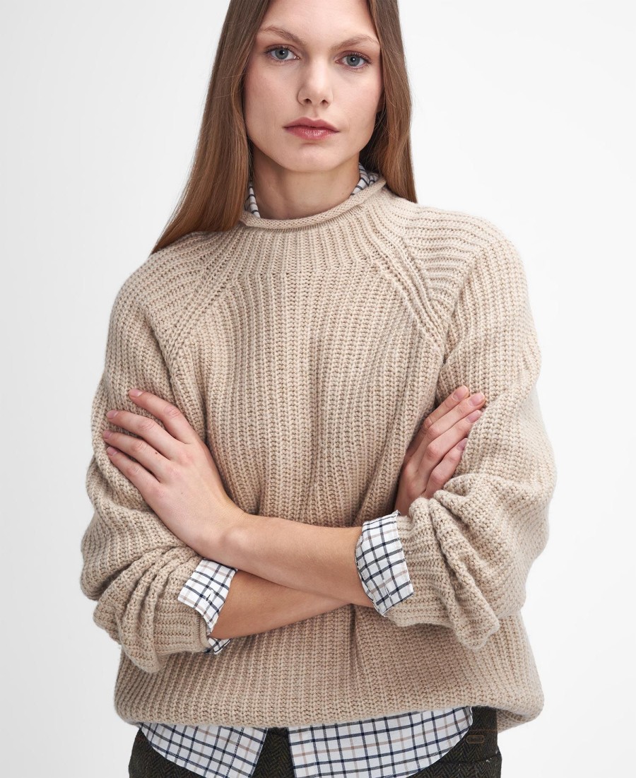 sweter z wysokim kołnierzem willows