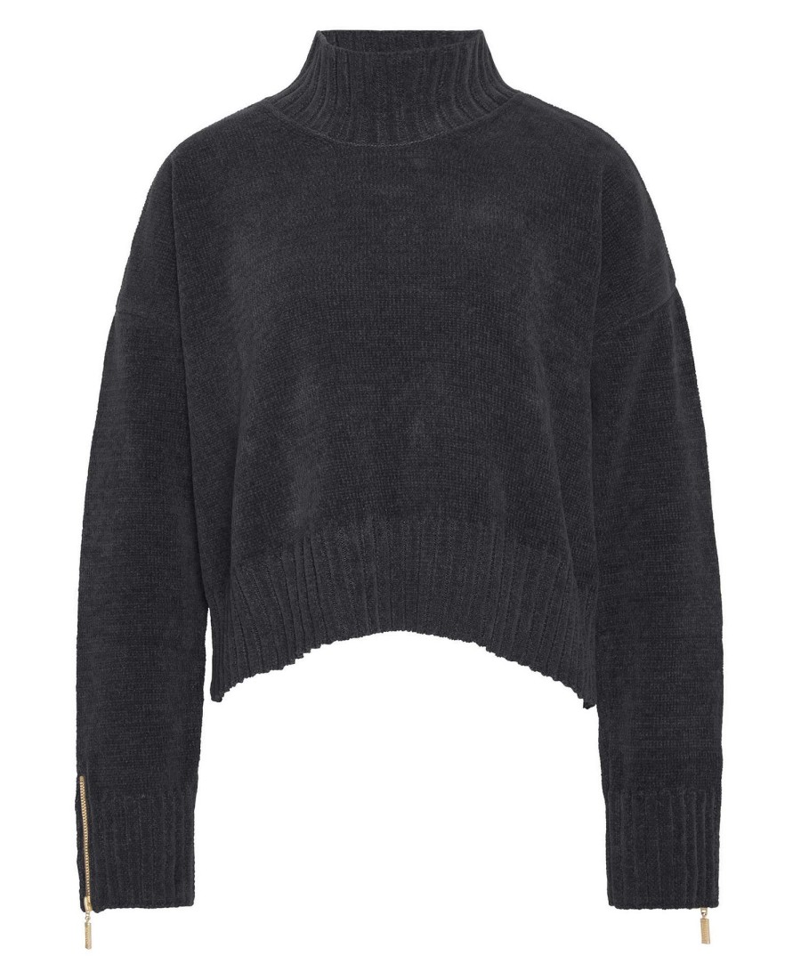 sweter milla z wysokim kołnierzem