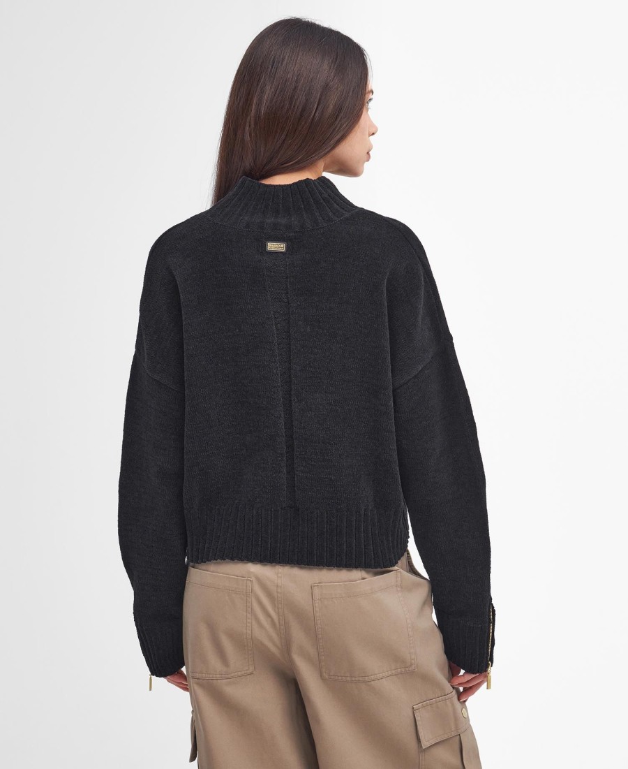sweter milla z wysokim kołnierzem