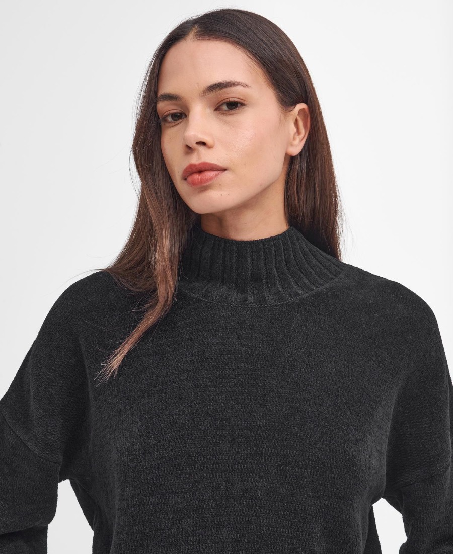 sweter milla z wysokim kołnierzem