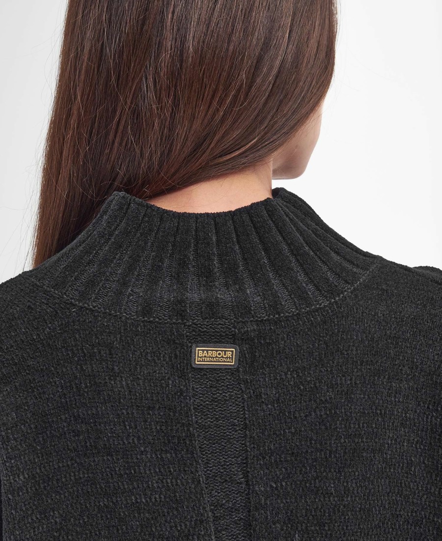 sweter milla z wysokim kołnierzem