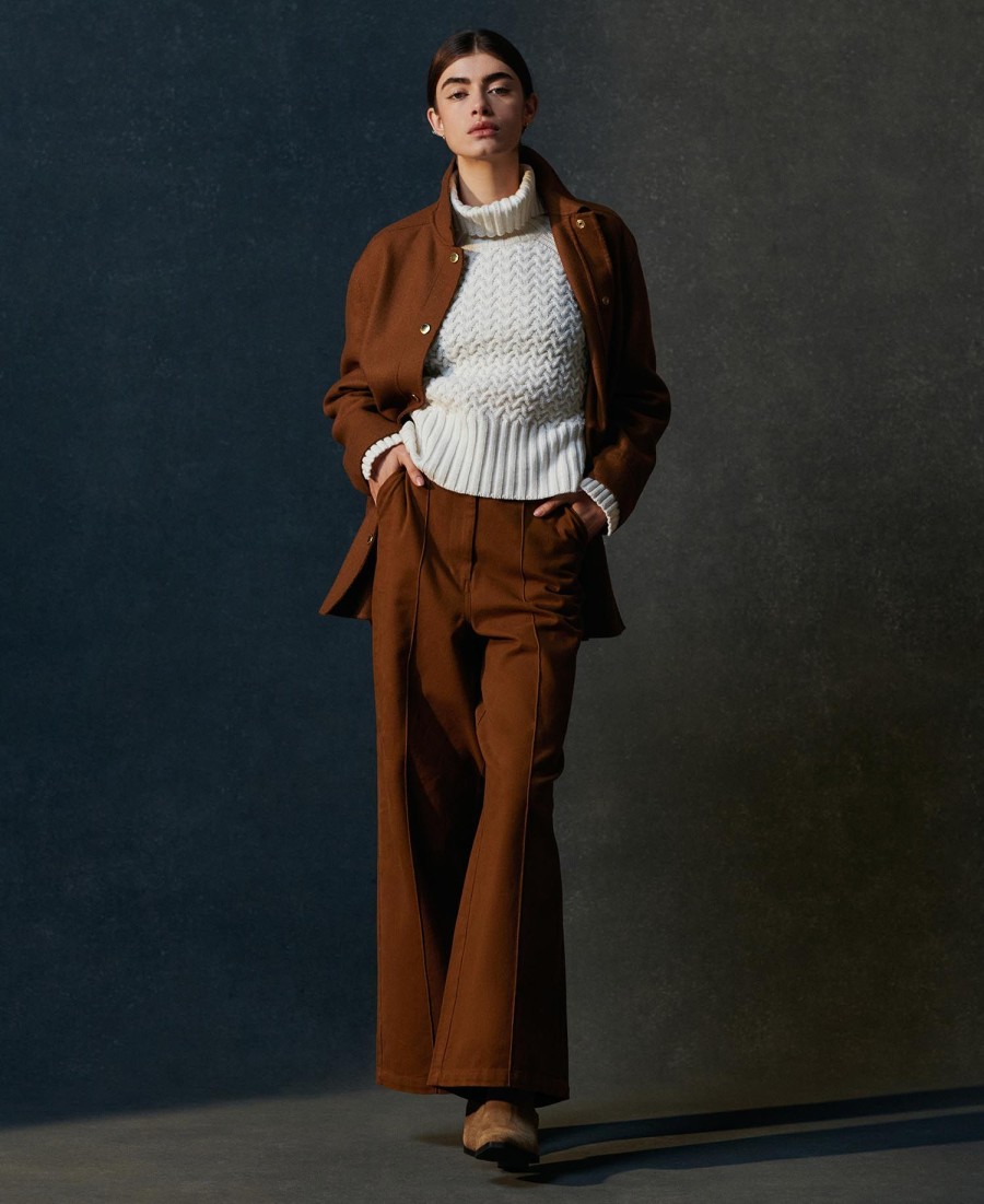 sweter z golfem malton