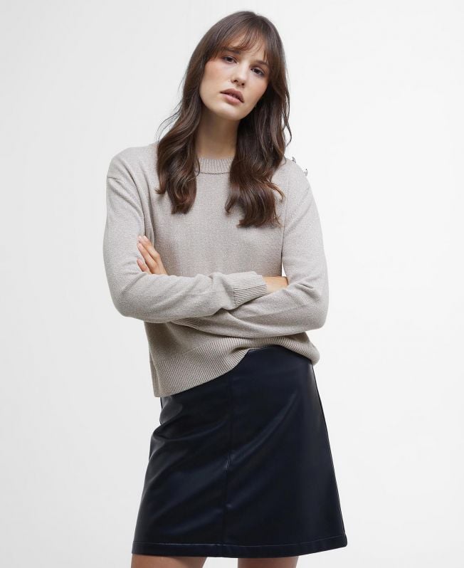 sweter z okrągłym dekoltem jade