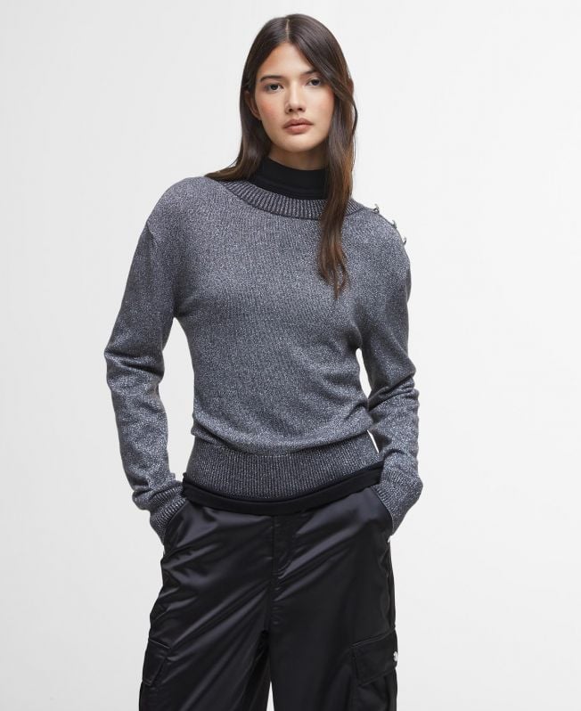 sweter z okrągłym dekoltem jade