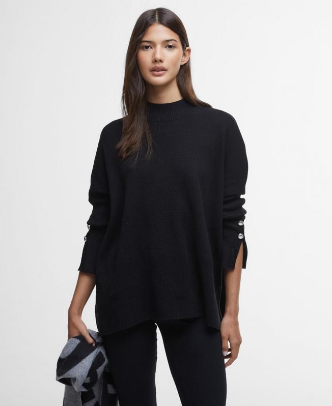 sweter z wysokim kołnierzem kaylee