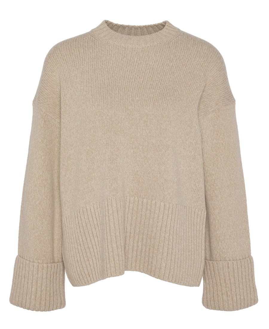 sweter cassandra z okrągłym dekoltem