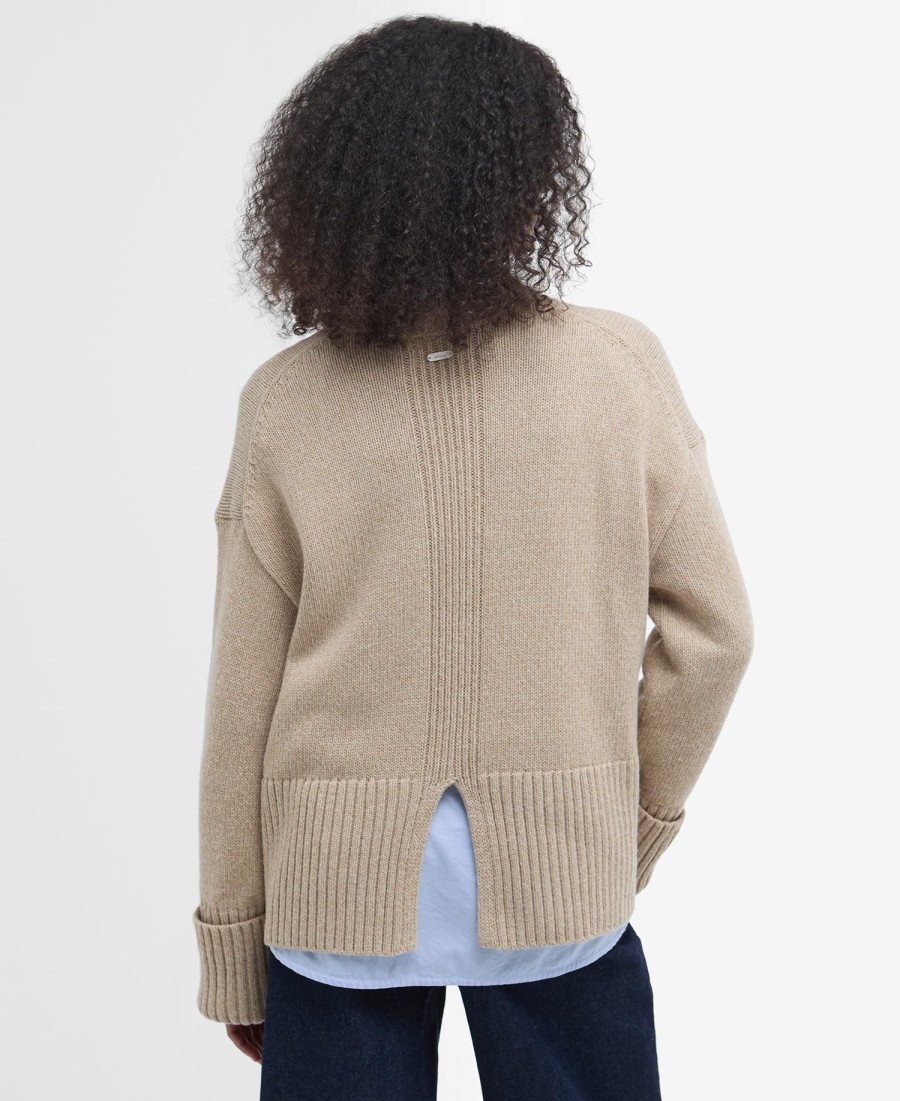 sweter cassandra z okrągłym dekoltem
