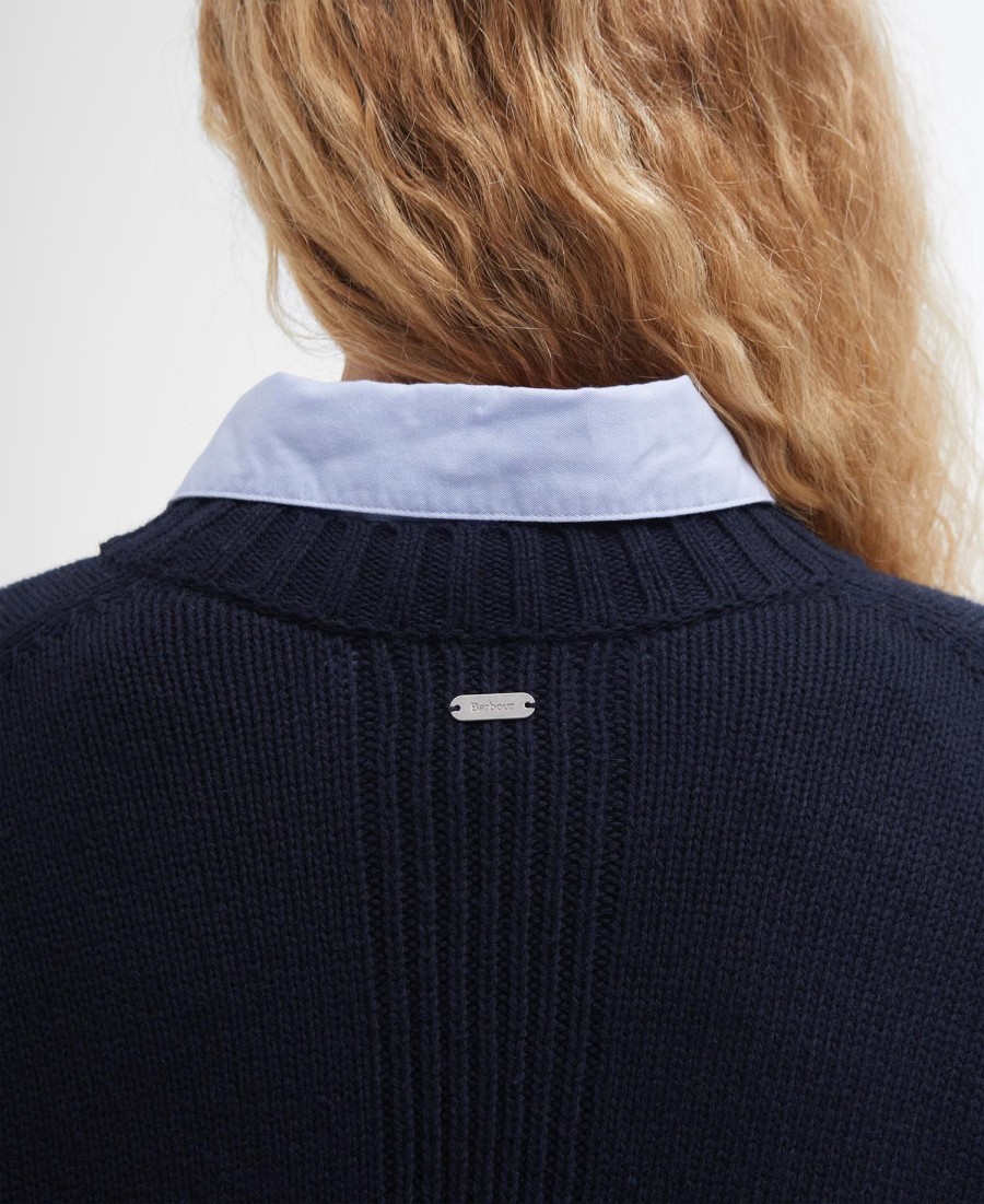 sweter cassandra z okrągłym dekoltem