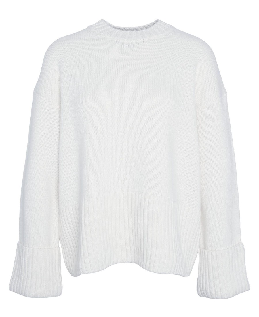 sweter cassandra z okrągłym dekoltem