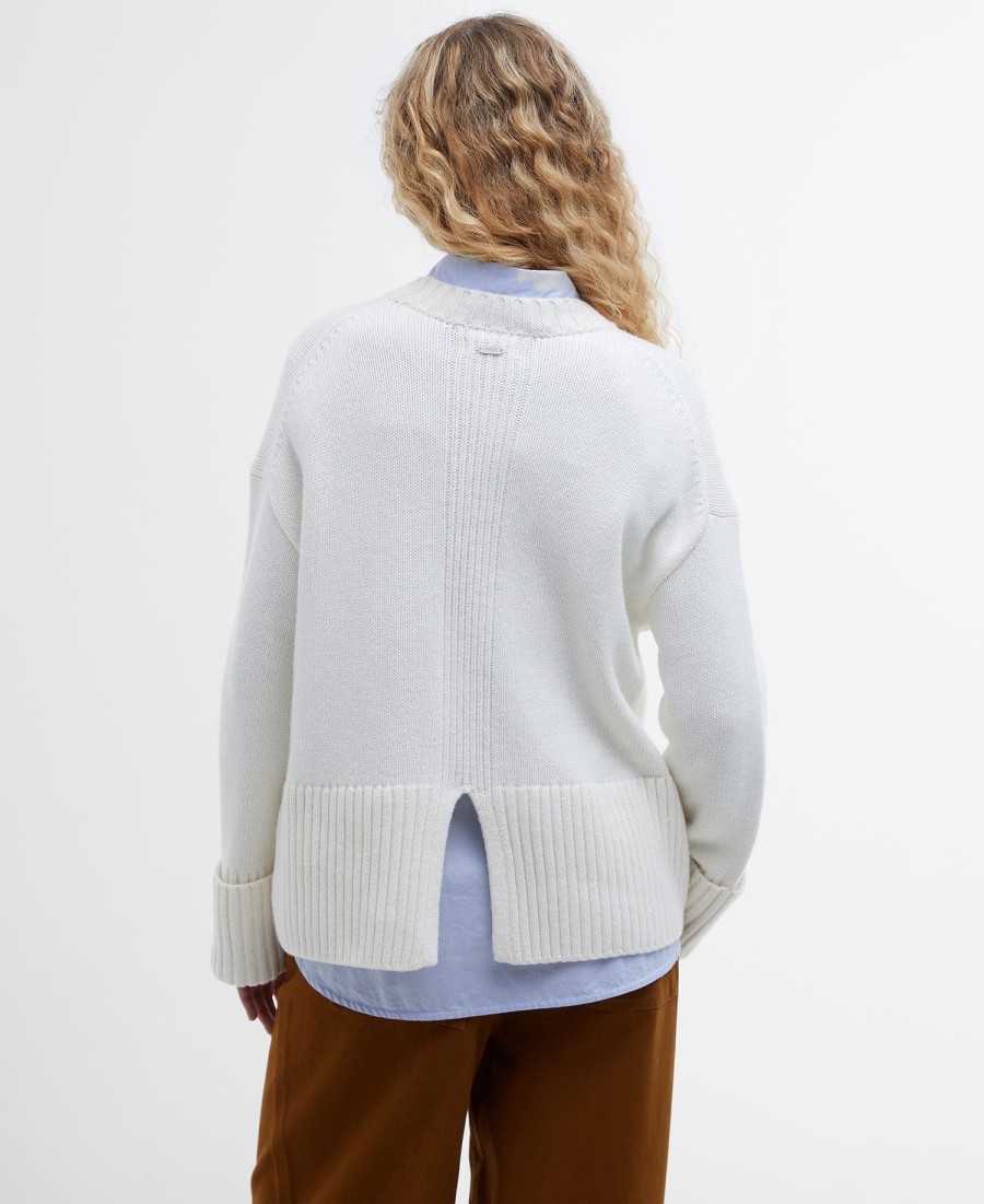 sweter cassandra z okrągłym dekoltem