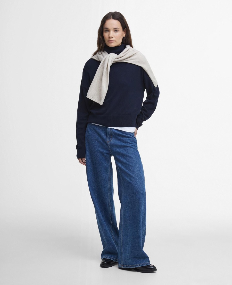 sweter shelby z golfem