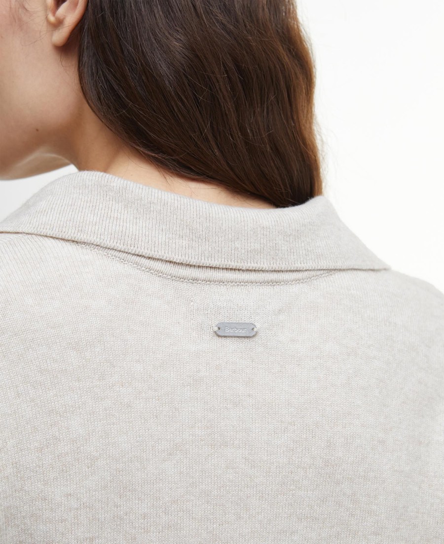 sweter fearne z dekoltem w serek