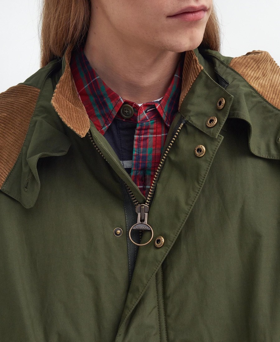 kurtka parka barbour x baracuta mods casual