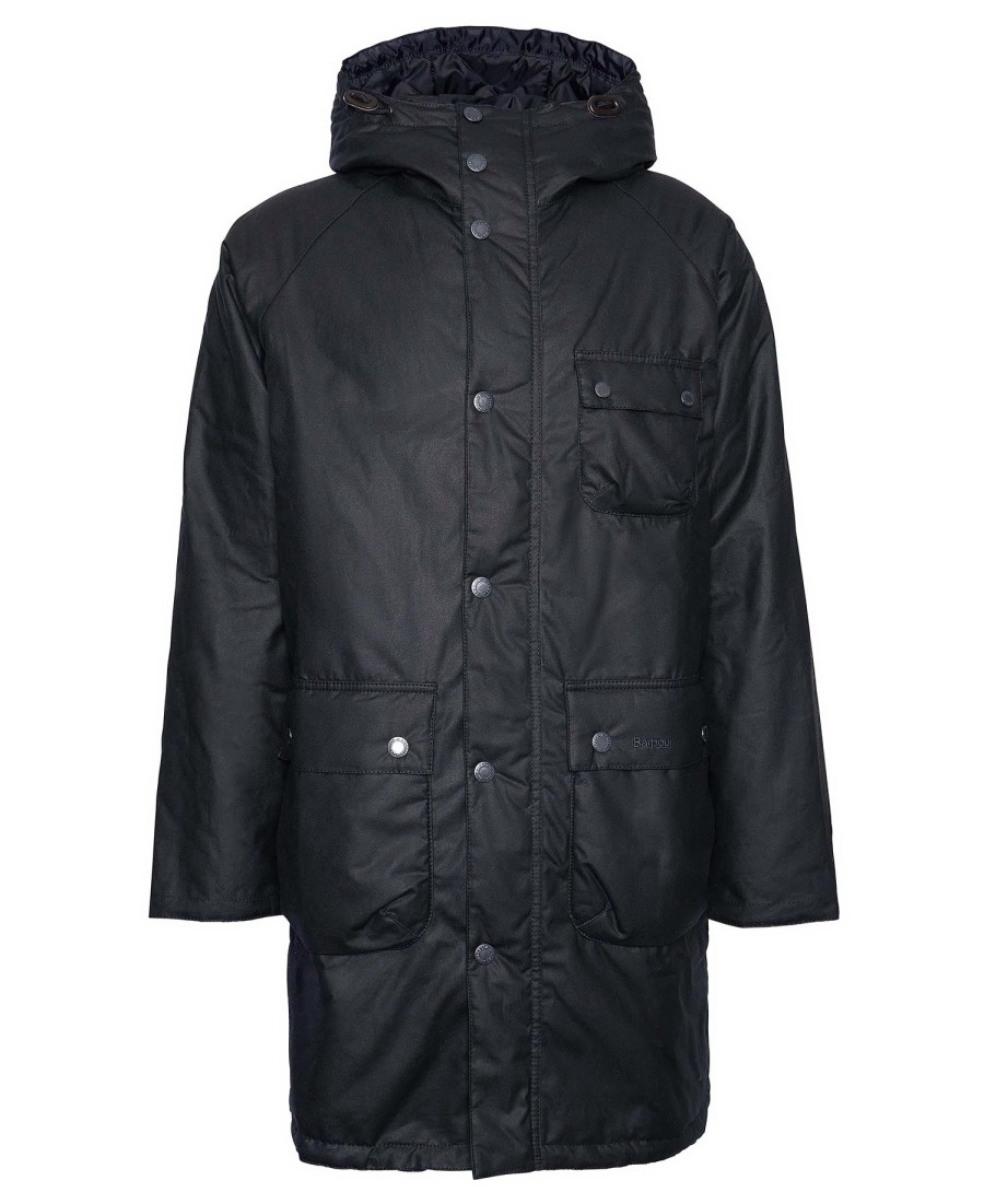 zimowa parka woskowana