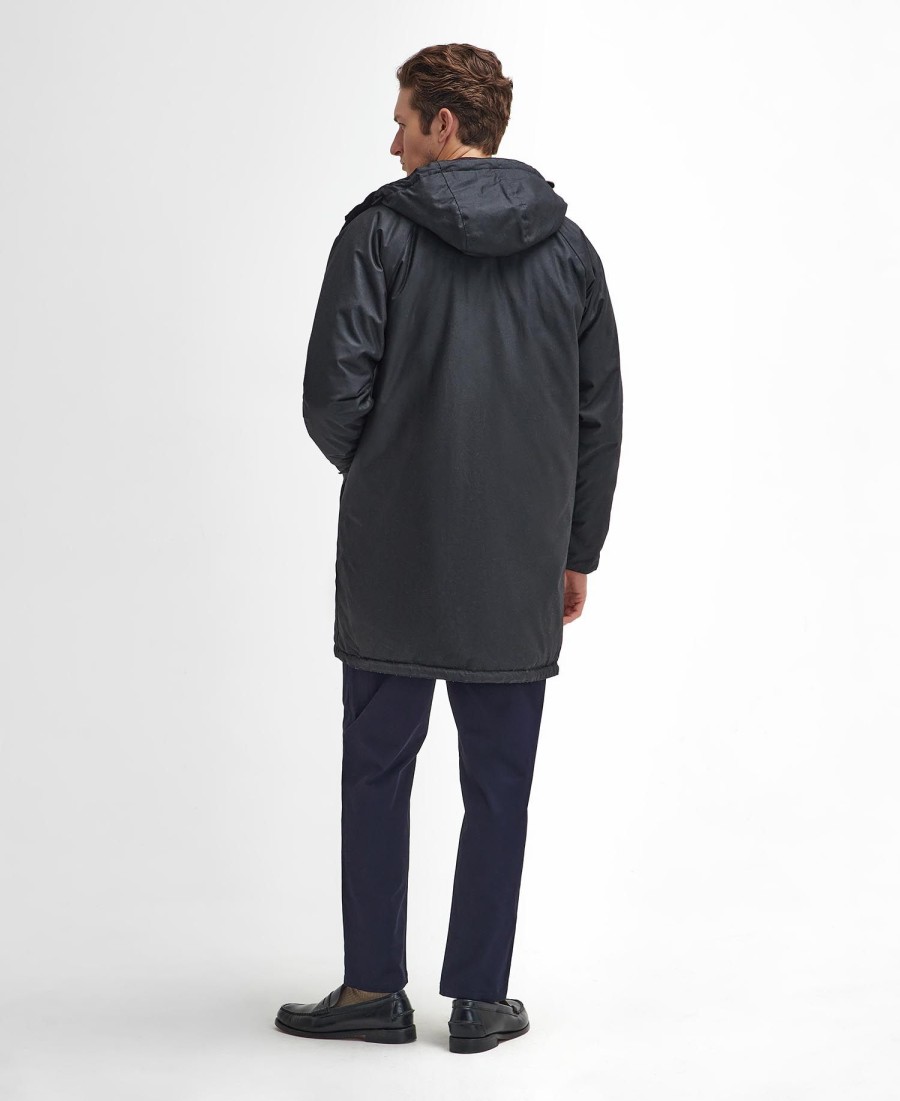 zimowa parka woskowana