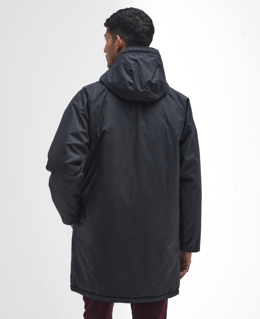zimowa parka woskowana