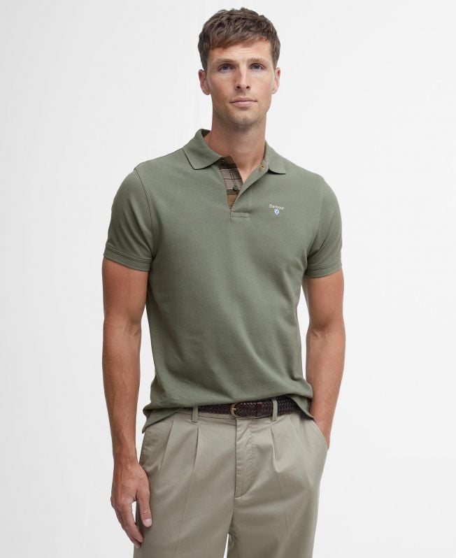 koszulka polo tartan pique