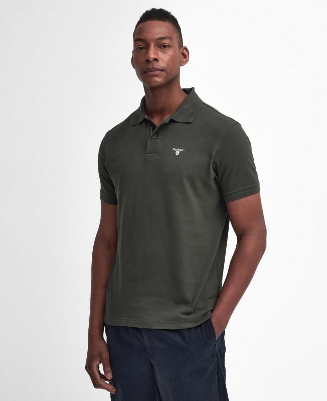 koszulka polo tartan pique