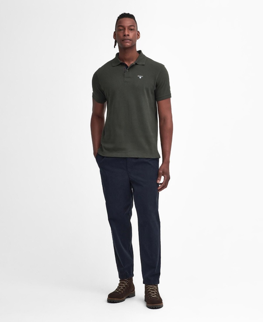 koszulka polo tartan pique