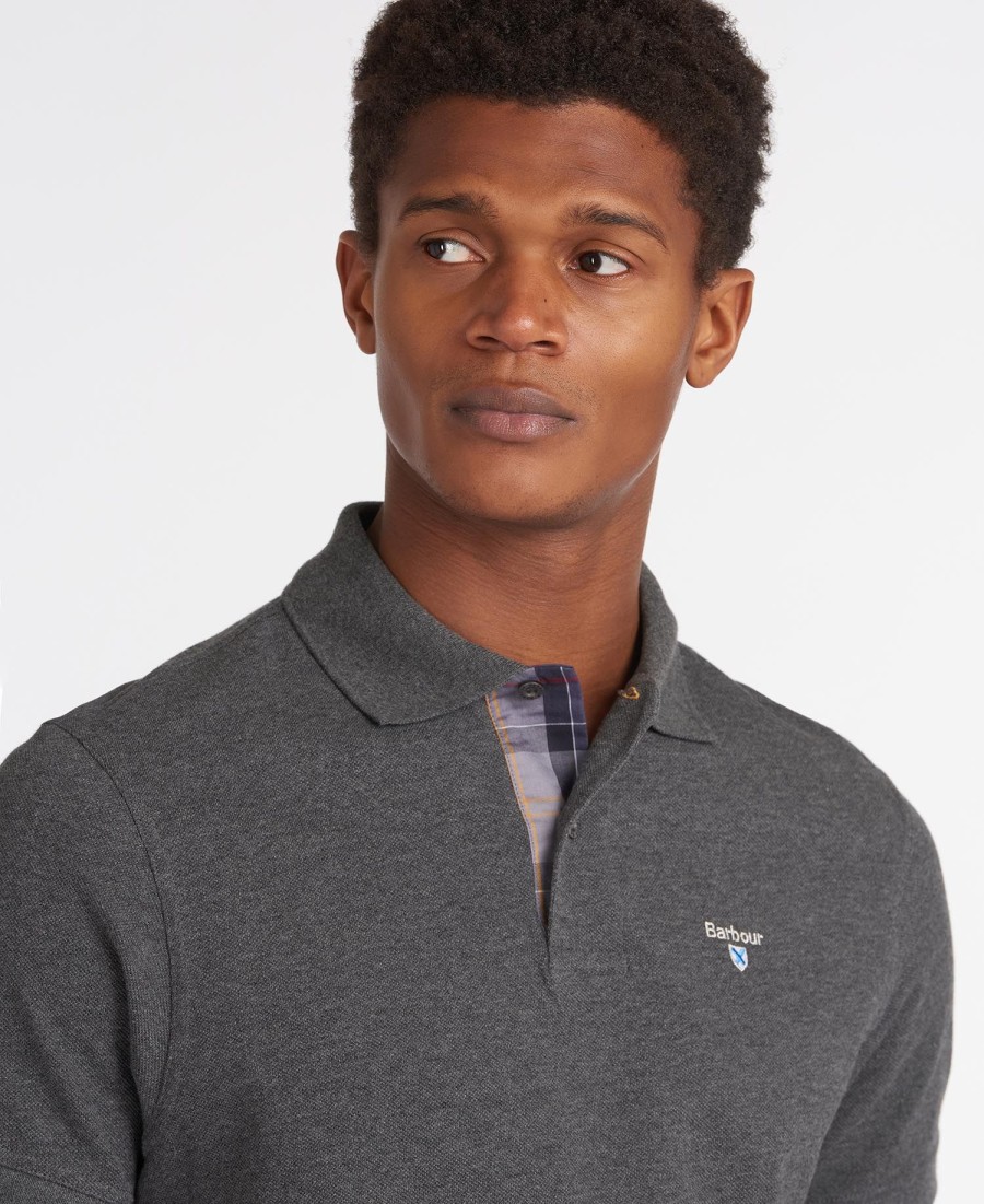 koszulka polo tartan pique