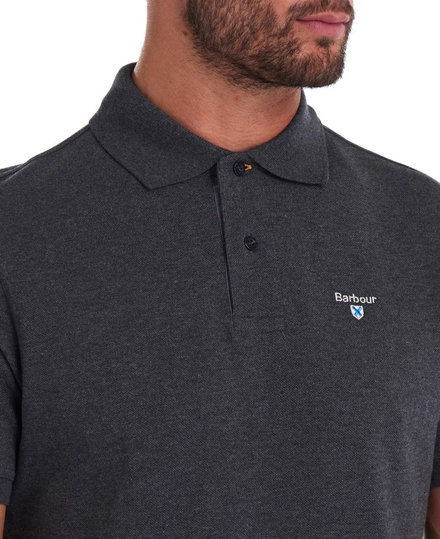 koszulka polo tartan pique