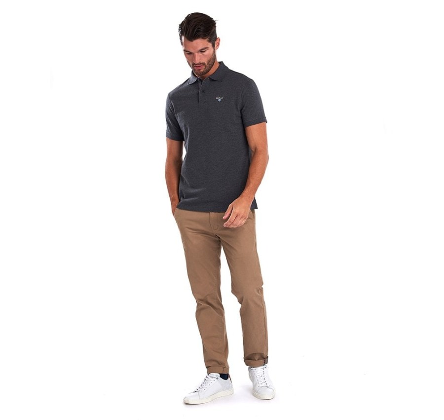 koszulka polo tartan pique