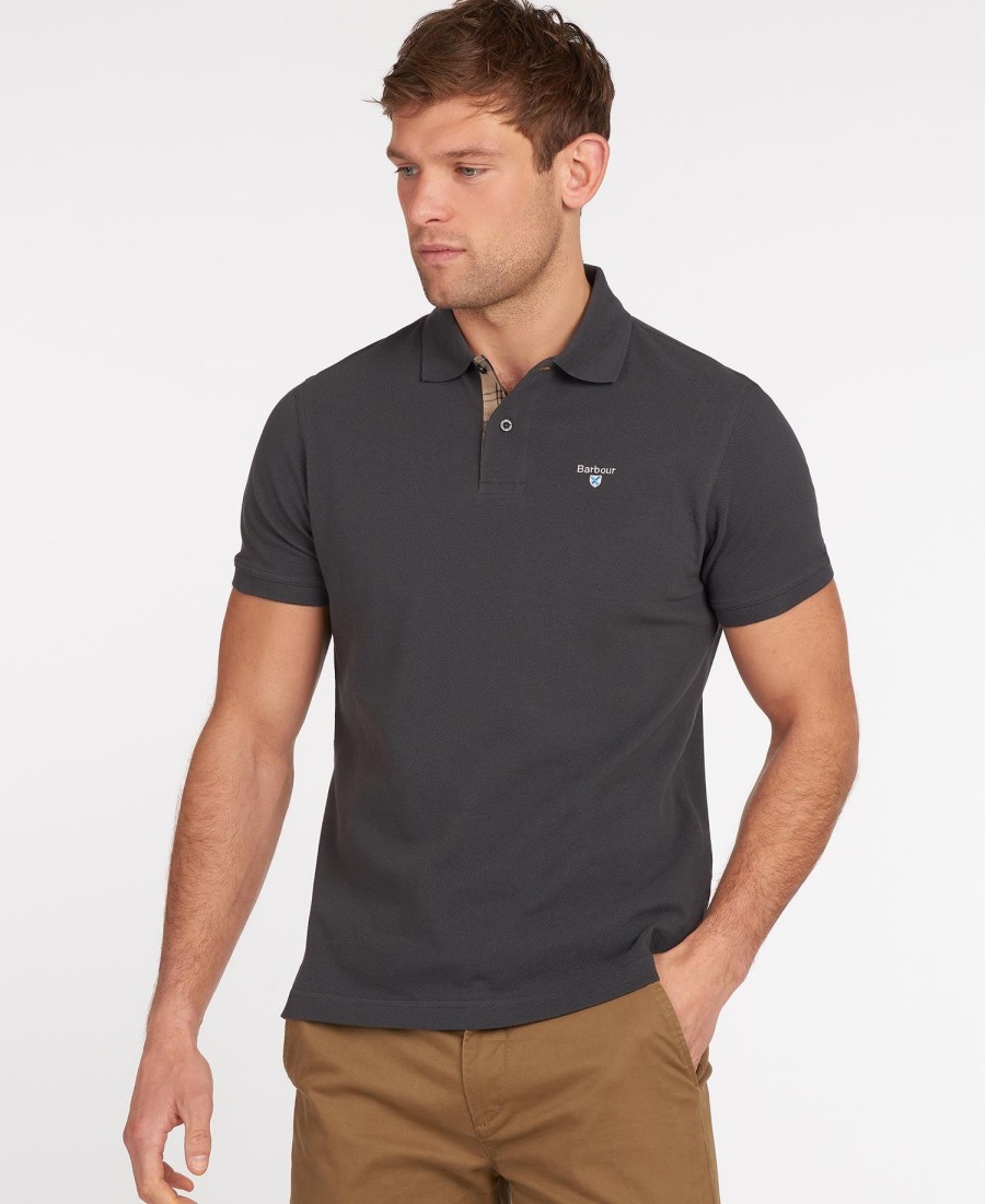 koszulka polo tartan pique