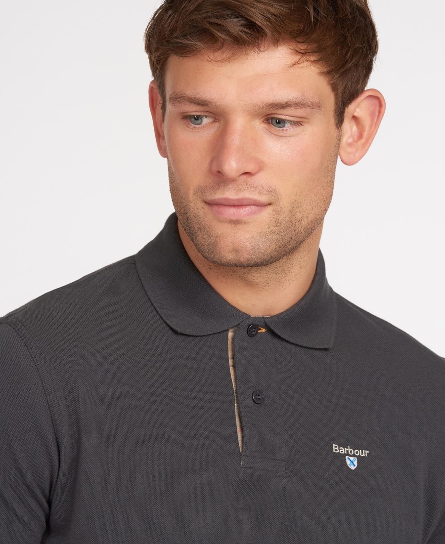 koszulka polo tartan pique
