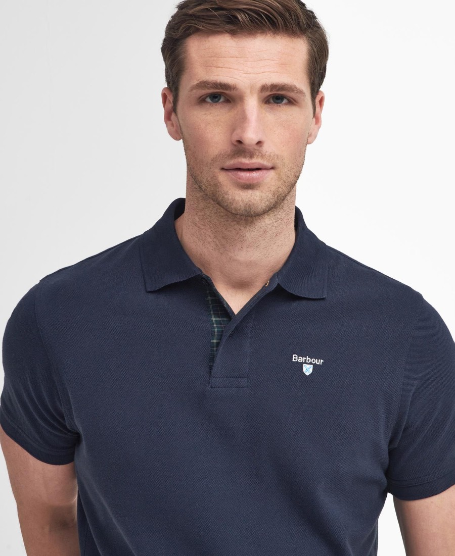 koszulka polo tartan pique