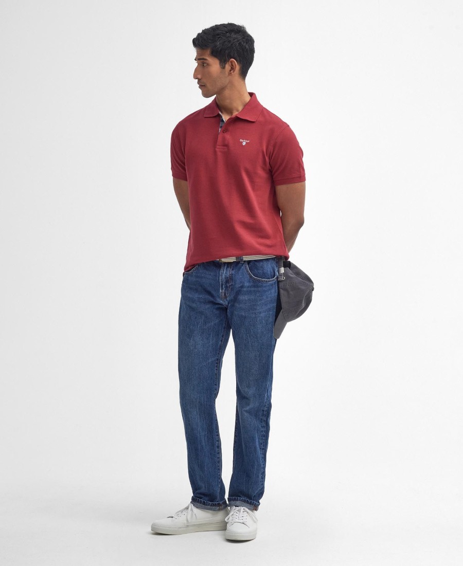 koszulka polo tartan pique