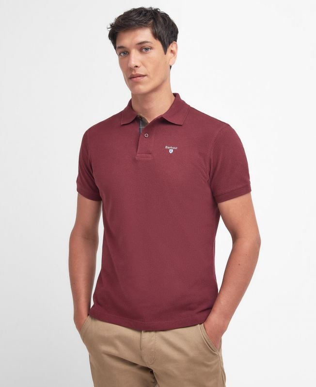 koszulka polo tartan pique