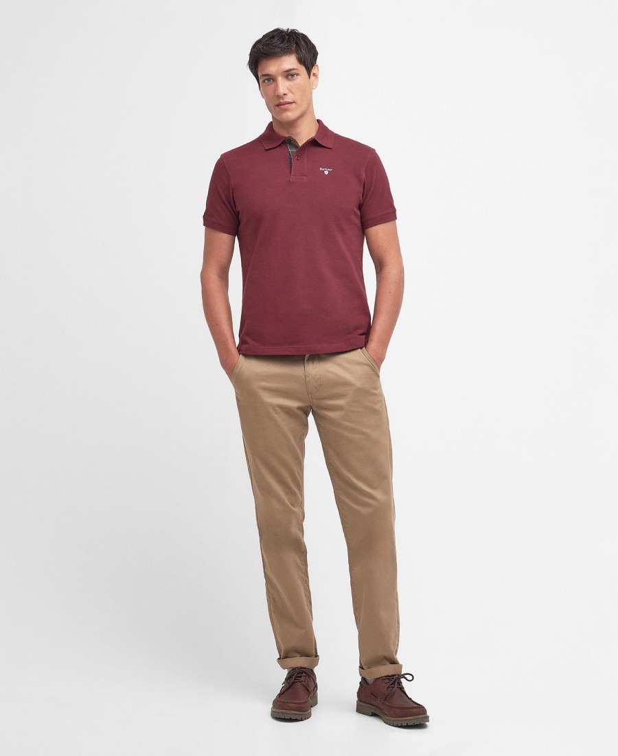 koszulka polo tartan pique