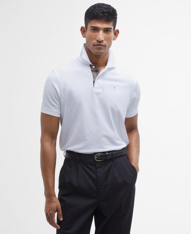 koszulka polo tartan pique