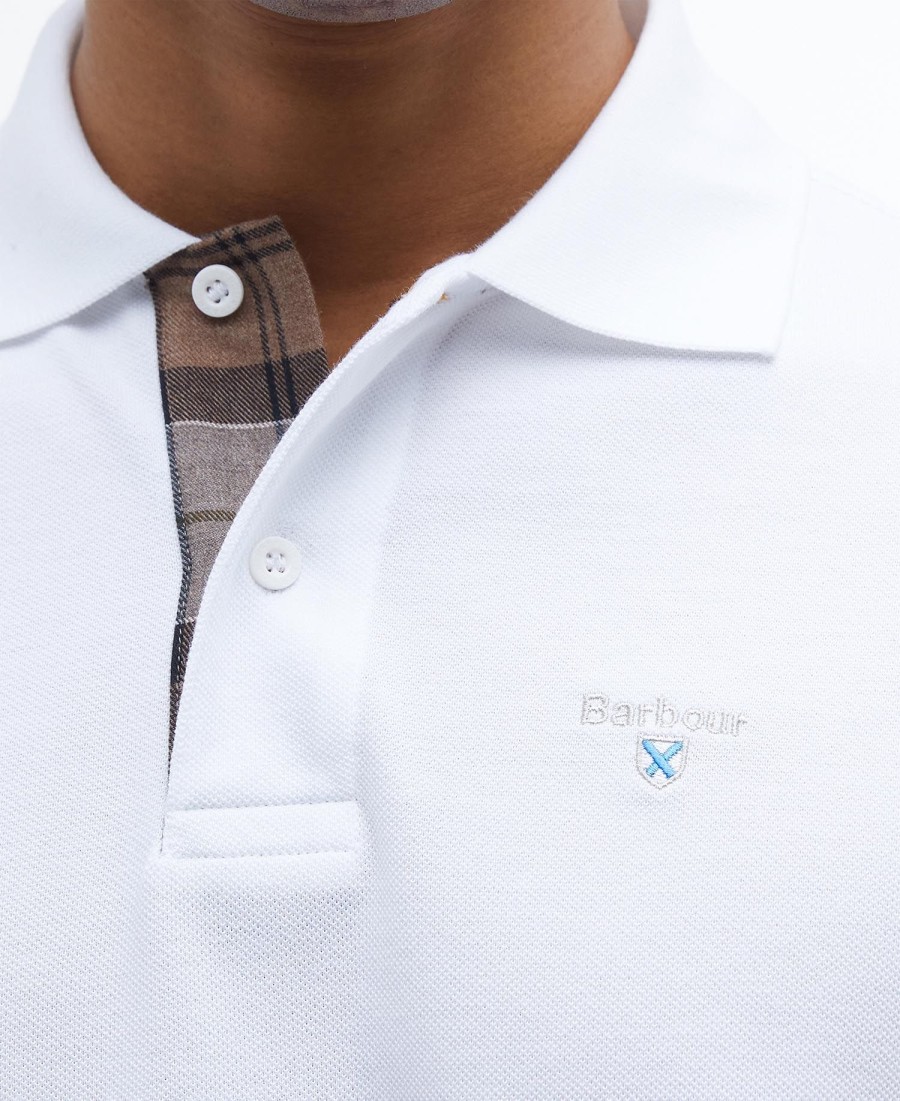 koszulka polo tartan pique