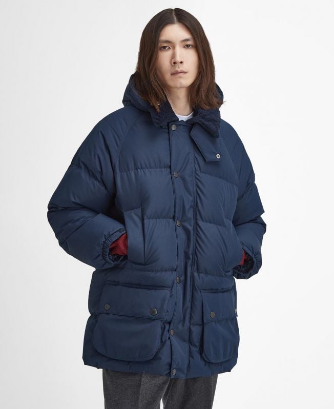 kurtka puchowa beaufort oversized