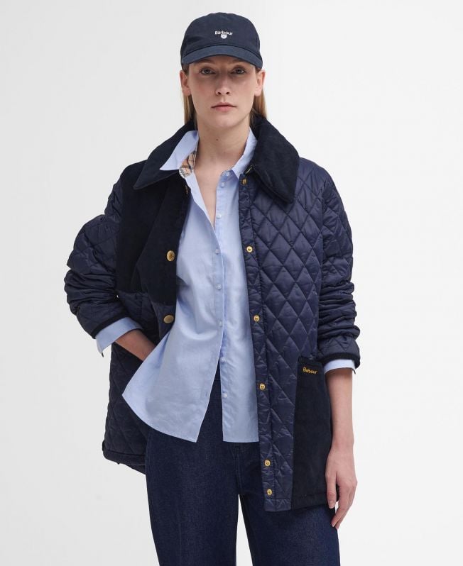 kurtka pikowana reeth patchwork