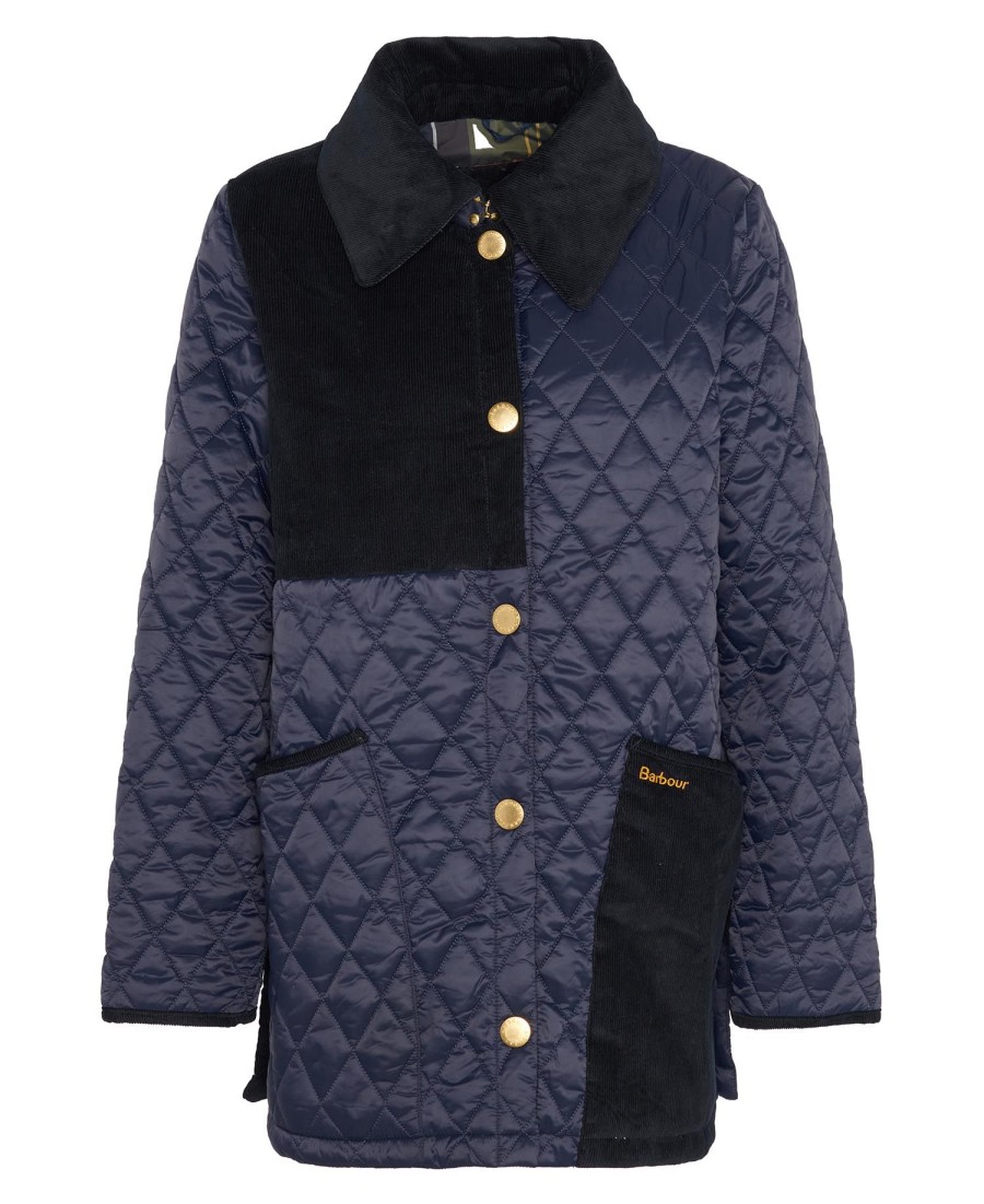 kurtka pikowana reeth patchwork