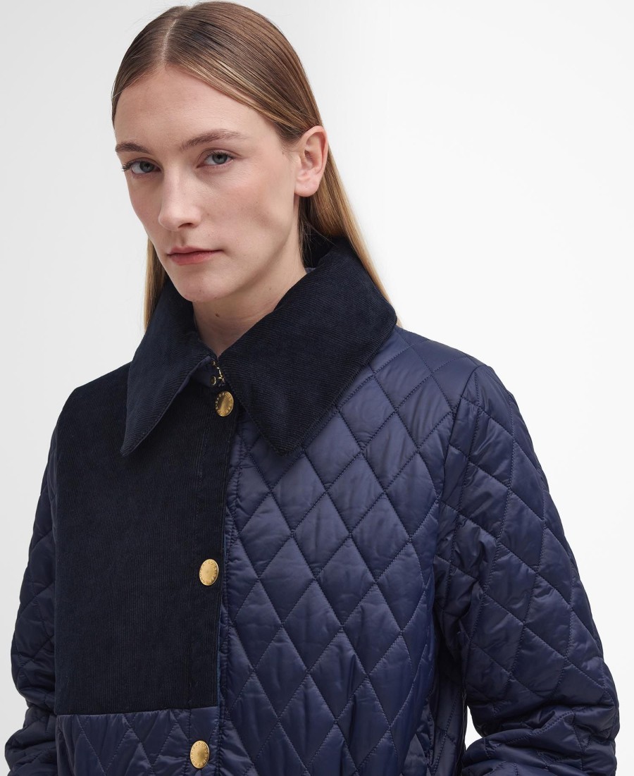 kurtka pikowana reeth patchwork