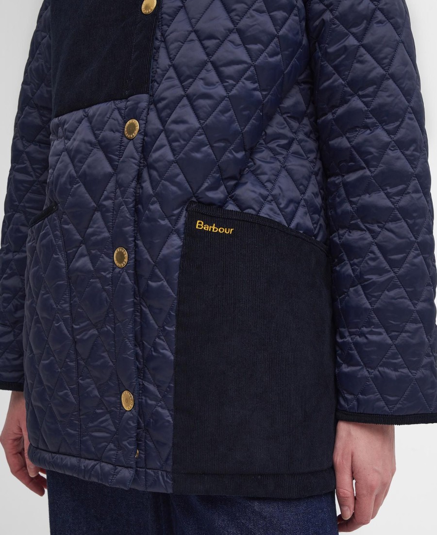 kurtka pikowana reeth patchwork