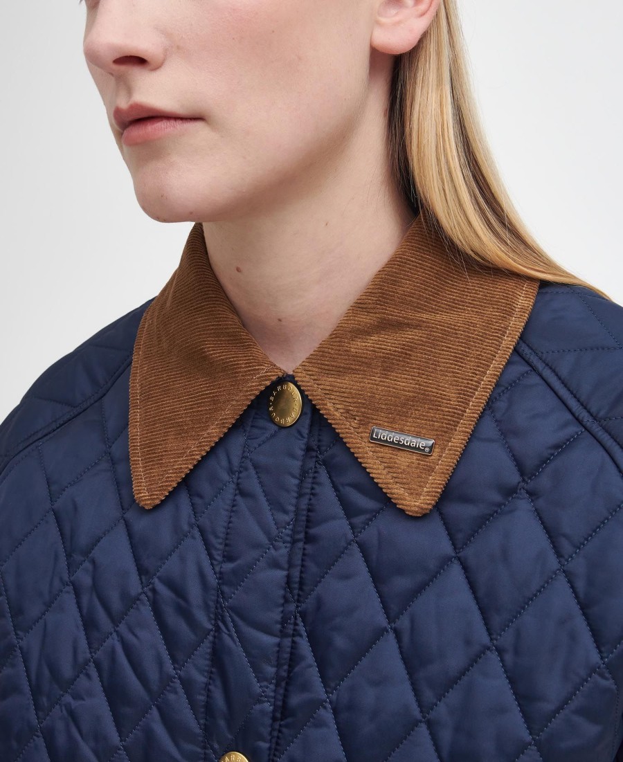 liddesdale 30s oversizeowa pikowana kurtka