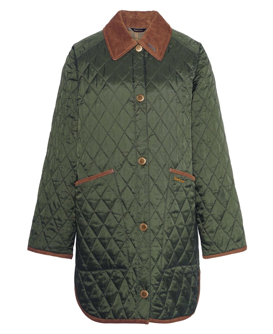 liddesdale 30s oversizeowa pikowana kurtka