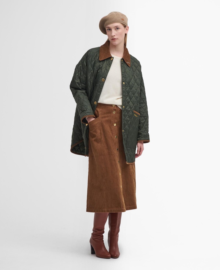 liddesdale 30s oversizeowa pikowana kurtka