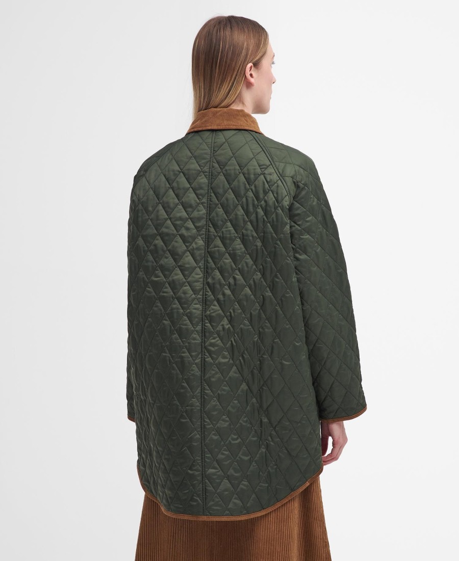 liddesdale 30s oversizeowa pikowana kurtka