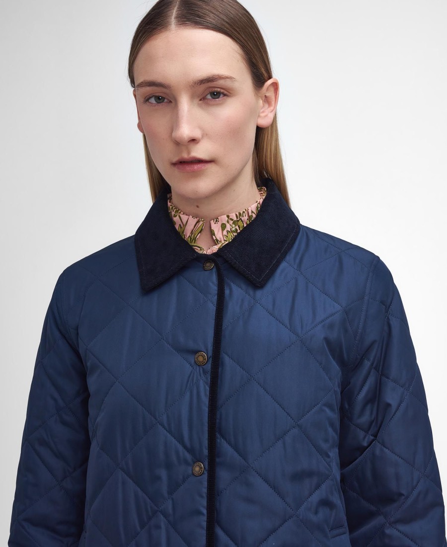 kurtka pikowana barbour x william morris gallery isabella