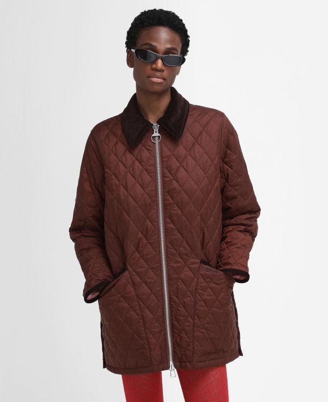 kurtka pikowana barbour the edit by alexa dominic