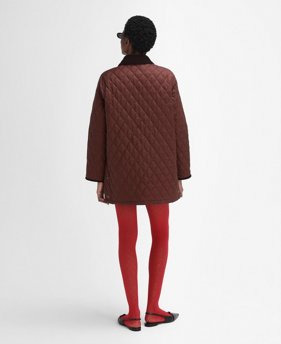 kurtka pikowana barbour the edit by alexa dominic