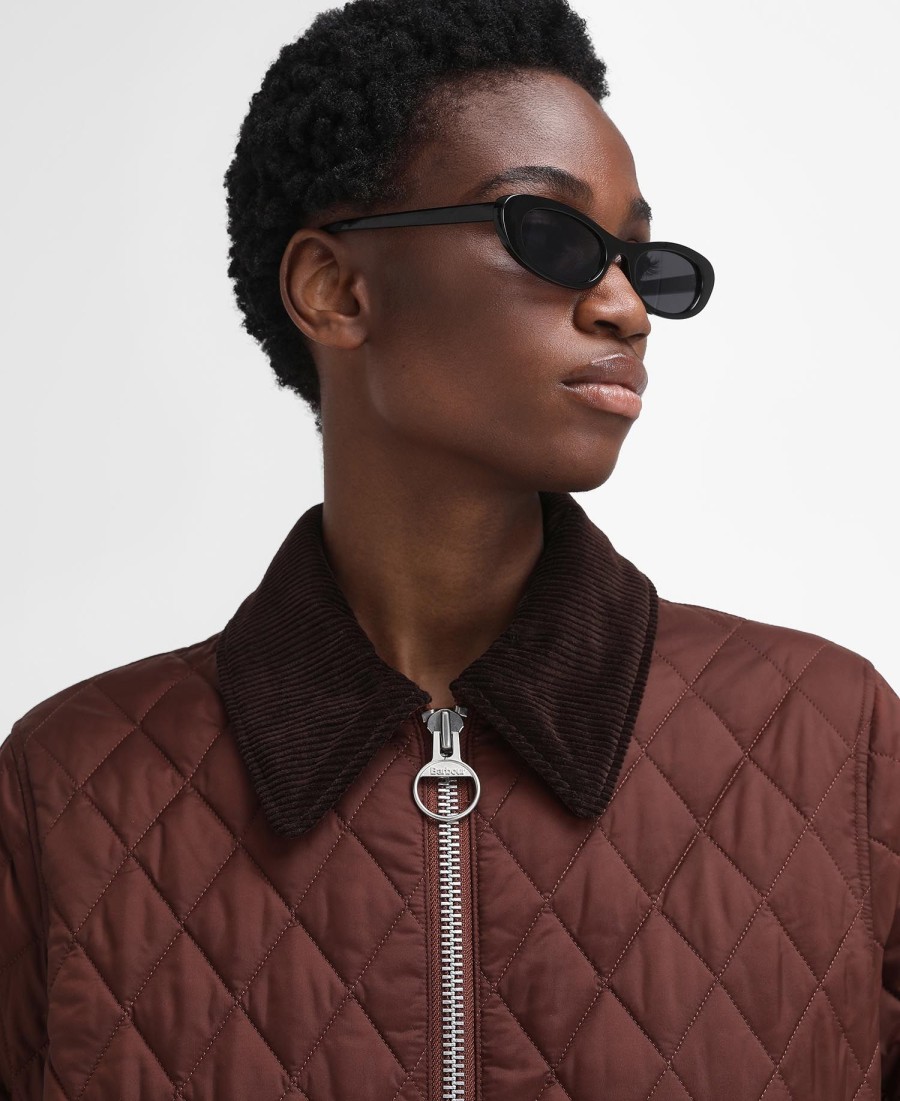 kurtka pikowana barbour the edit by alexa dominic