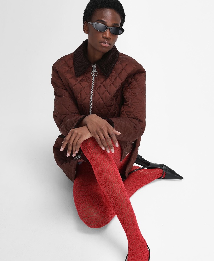kurtka pikowana barbour the edit by alexa dominic