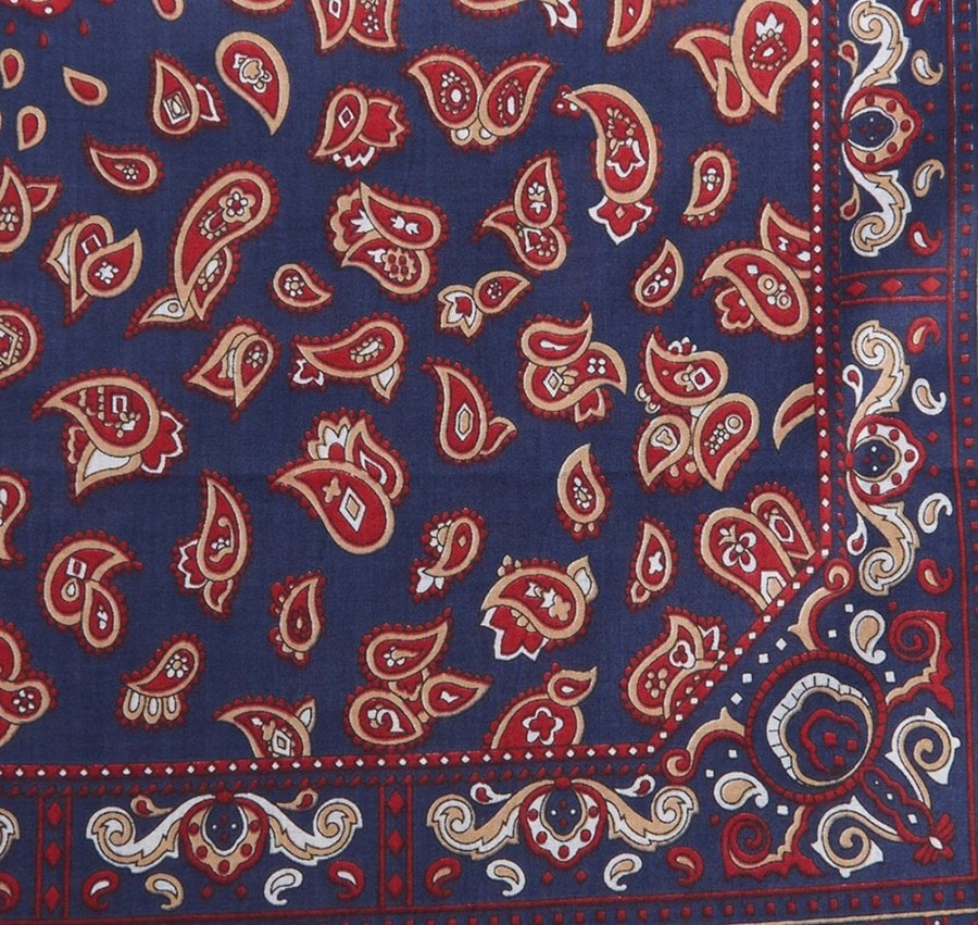 zestaw prezentowy chusteczek w stylu paisley