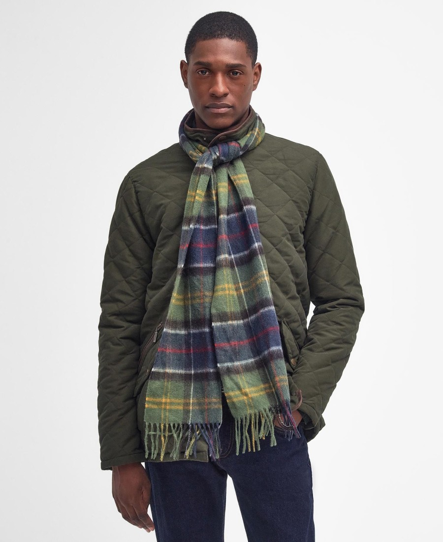szalik w kratę